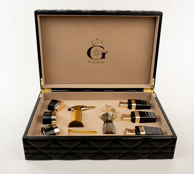 GRASSE BOX 3PERFUME & 3 DOKHONE